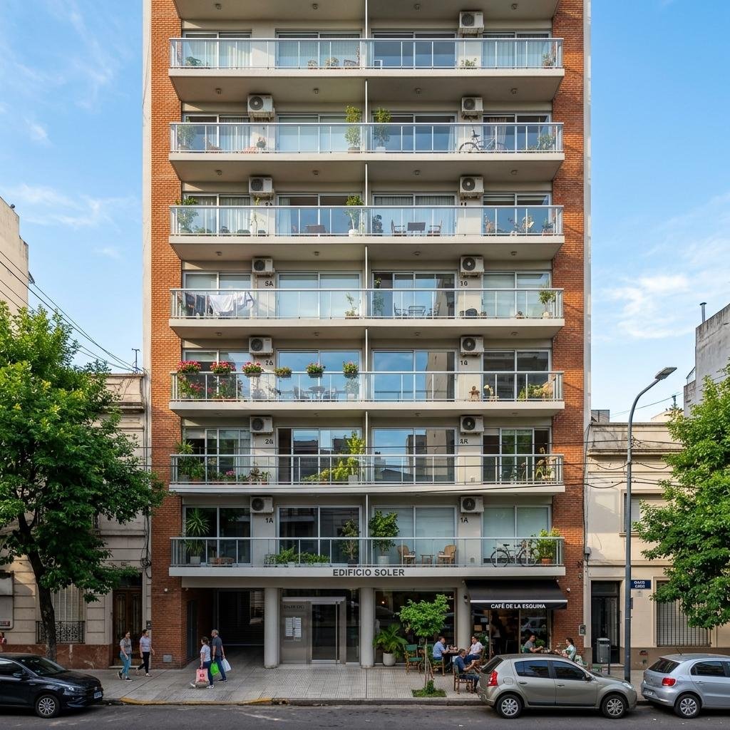 Fachada de Oficinas Moderna